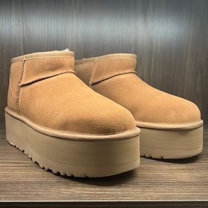 UGG classic ultra mini platform boots chestnut - sold out!